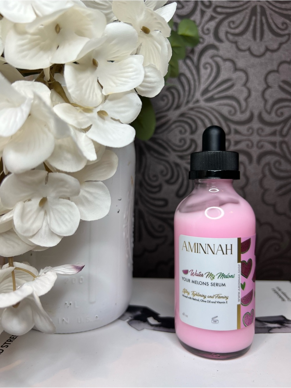 Aminnah Water My Melons Serum — 4oz